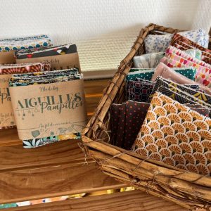 Lingettes lavables lot unité upcycling couture