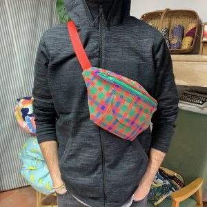 sac banane écossaise poche pression