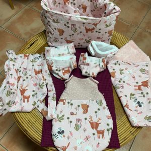panoplie poupon bébé enfant couture couche sac à langer