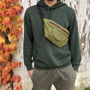 sac banane motif chatelain